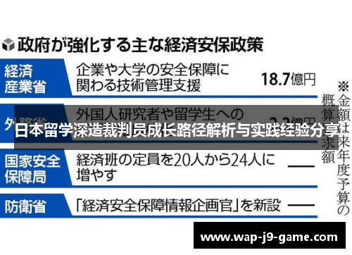 日本留学深造裁判员成长路径解析与实践经验分享 日本留学深造裁判员成长路径解析与实践经验分享